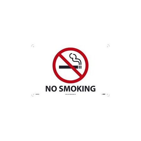 Nmc NO SMOKING, ADHESIVE VINYL,  M495P